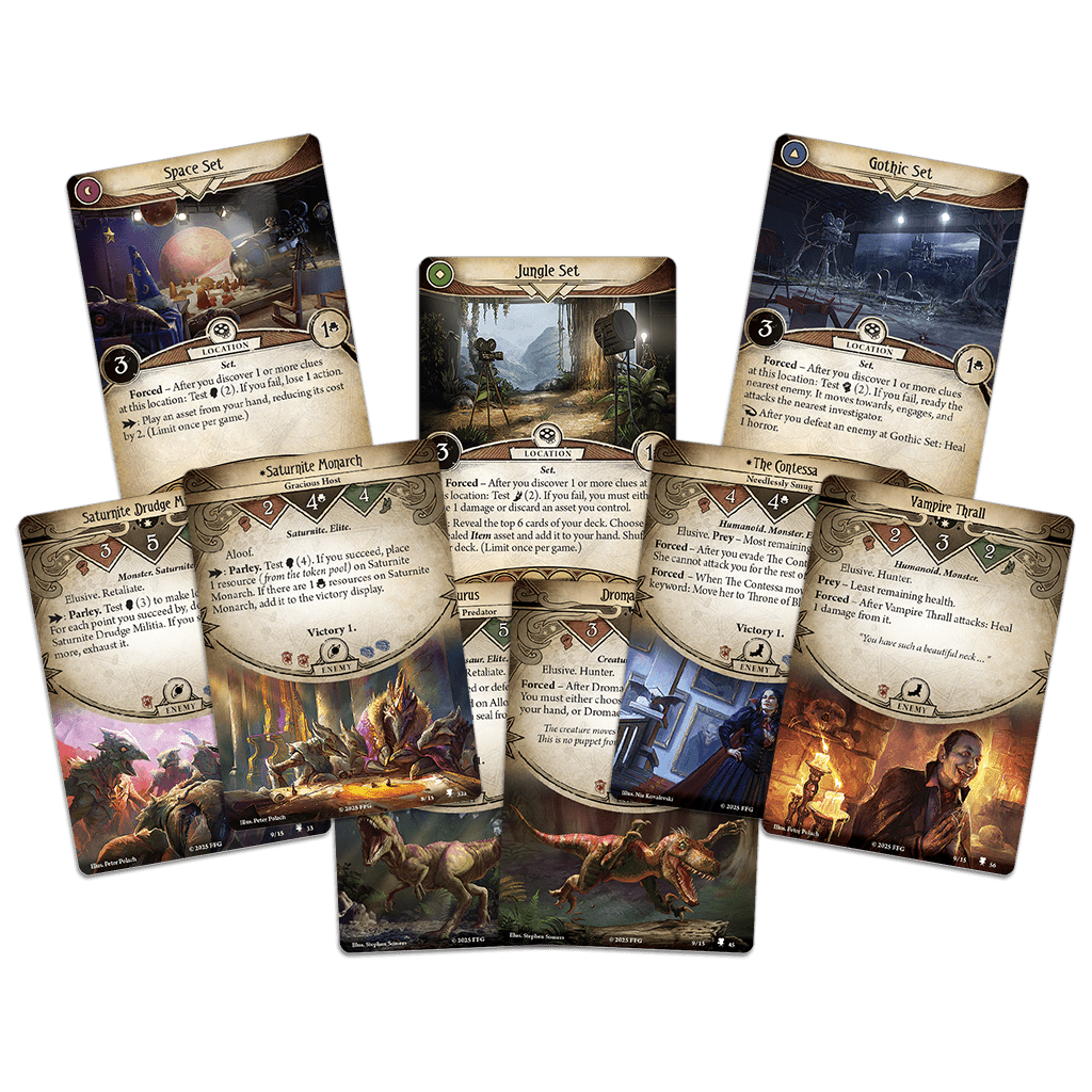 Arkham Horror: The Card Game - Film Fatale Scenario Pack Collectible Card Games The Compleat Strategist