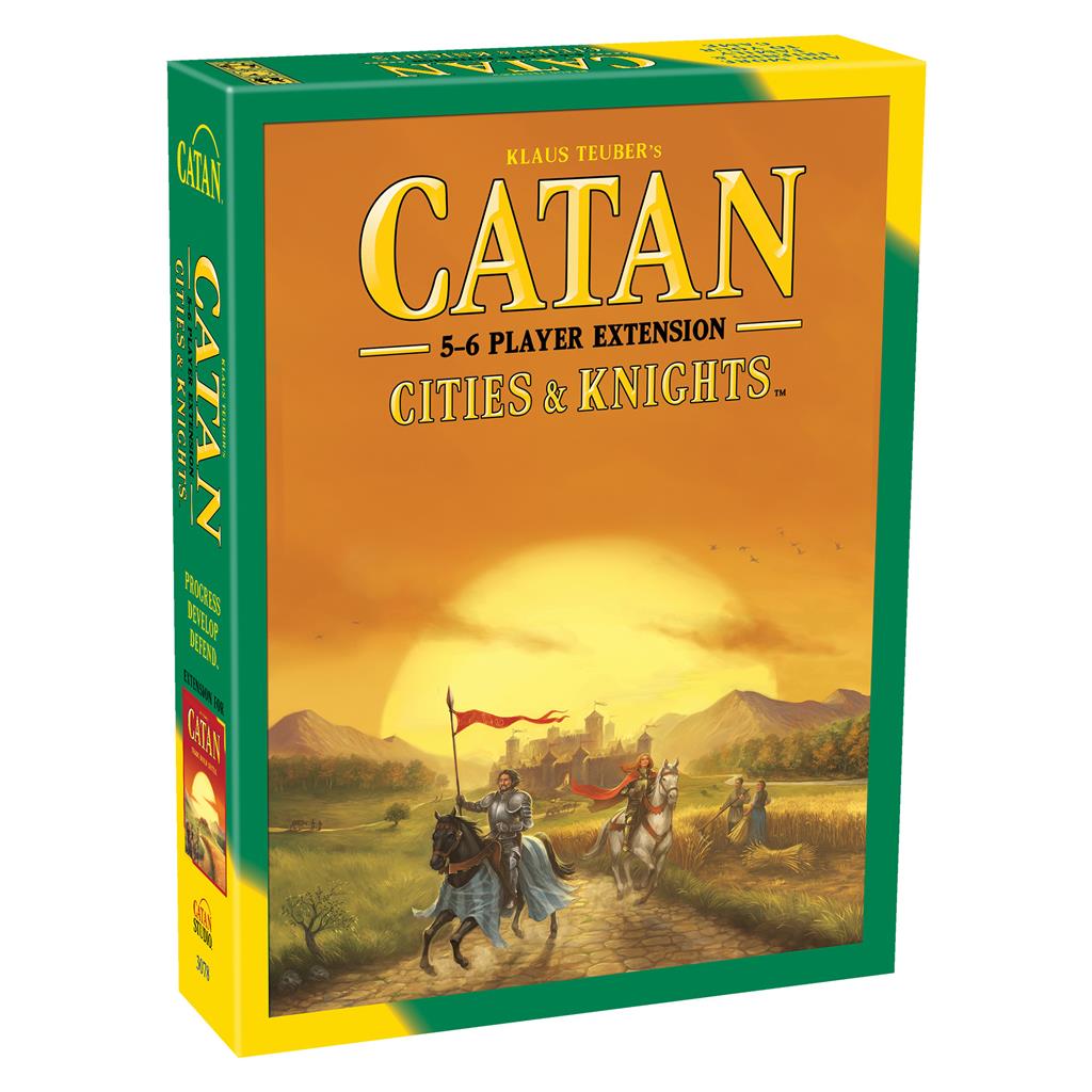 CATAN® – Cities & Knights 5 - 6 Player Expansion (preorder) Board Game The Compleat Strategist