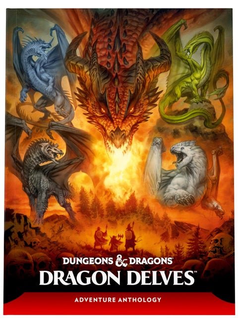 Dungeons & Dragons RPG: Dragon Delves Hard Cover (Standard Cover) (Preorder) Tabletop Role Playing Games The Compleat Strategist