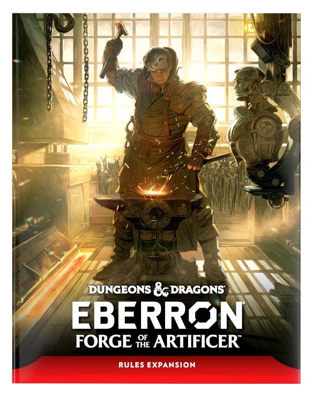 Dungeons & Dragons RPG: Eberron - Forge of the Artificer Hard Cover (Preorder) Tabletop Role Playing Games The Compleat Strategist