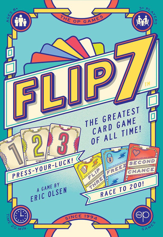 Flip 7 (2nd Edition) Non - Collectible Card Games The Compleat Strategist