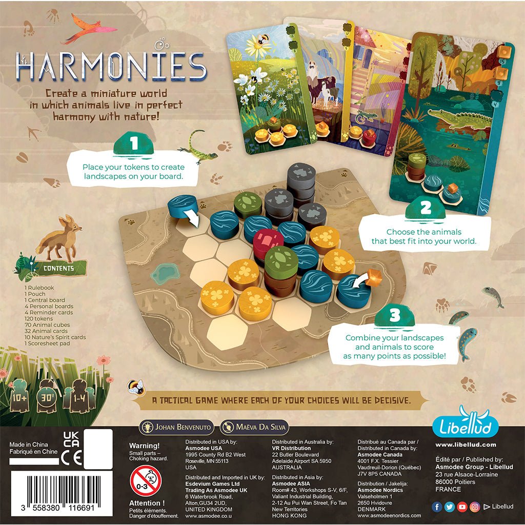 Harmonies (Preorder) from Libellud at The Compleat Strategist