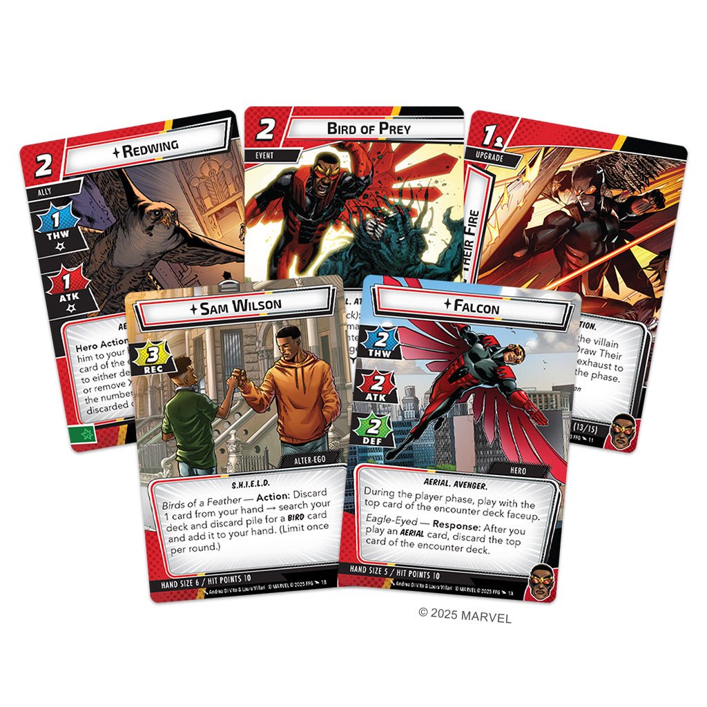 Marvel Champions: The Card Game - Falcon Hero Pack (Preorder) Collectible Card Games The Compleat Strategist