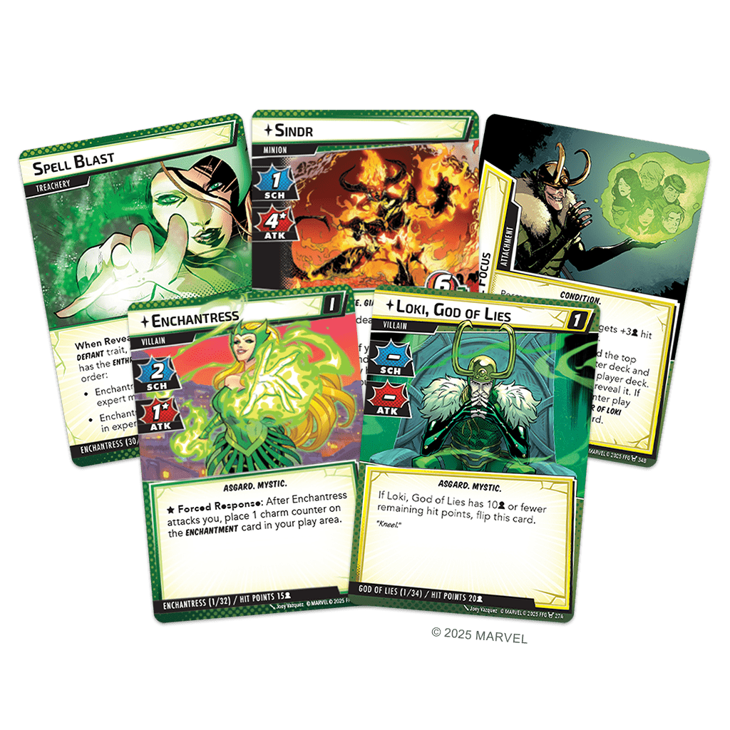 Marvel Champions: The Card Game - Trickster Takeover Scenario Pack Collectible Card Games The Compleat Strategist
