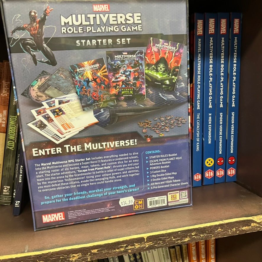 Marvel Multiverse RPG: Escape From Planet Hulk - Starter Set (Preorder) Tabletop Role Playing Games The Compleat Strategist