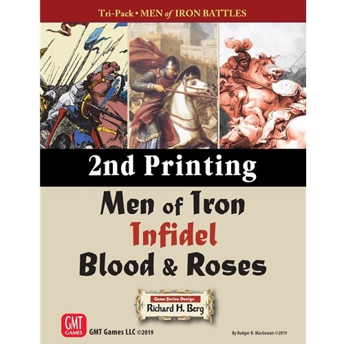 Men of Iron Tri - Pack, 2nd Printing Board Games The Compleat Strategist