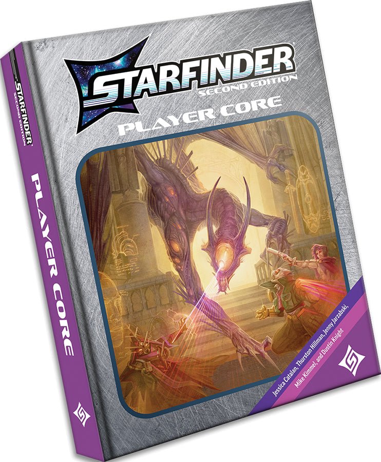 Starfinder RPG: Starfinder Player Core Hardcover (Retailer Exclusive Cover Edition) (S2) Tabletop Role Playing Games The Compleat Strategist