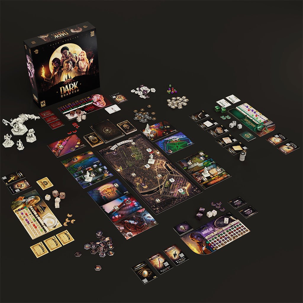 The Dark Quarter (Preorder) Board Game The Compleat Strategist