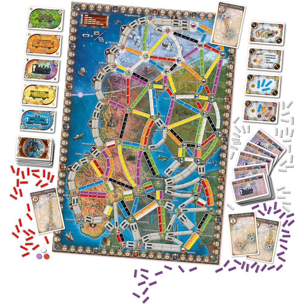 Ticket to Ride Northern Lights - EN (preorder) Board Games The Compleat Strategist