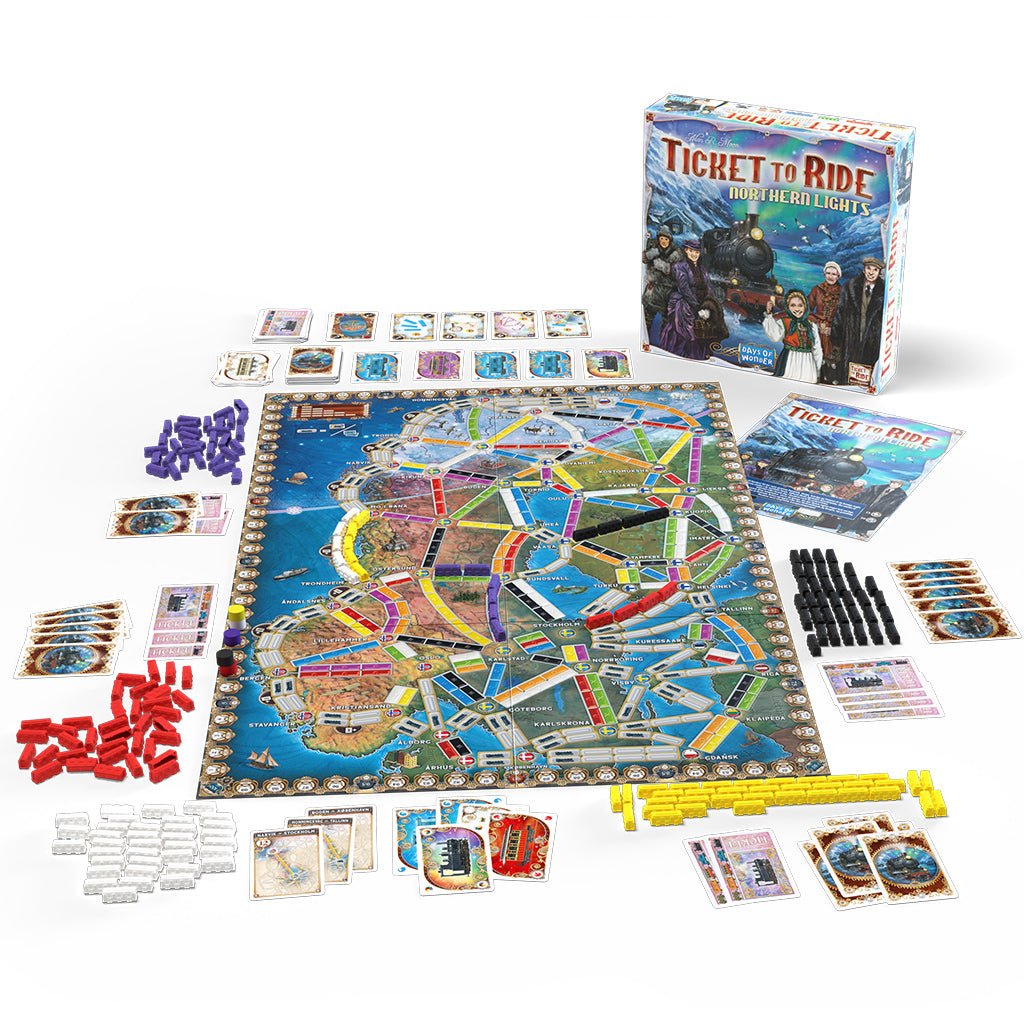 Ticket to Ride Northern Lights - EN (preorder) Board Games The Compleat Strategist