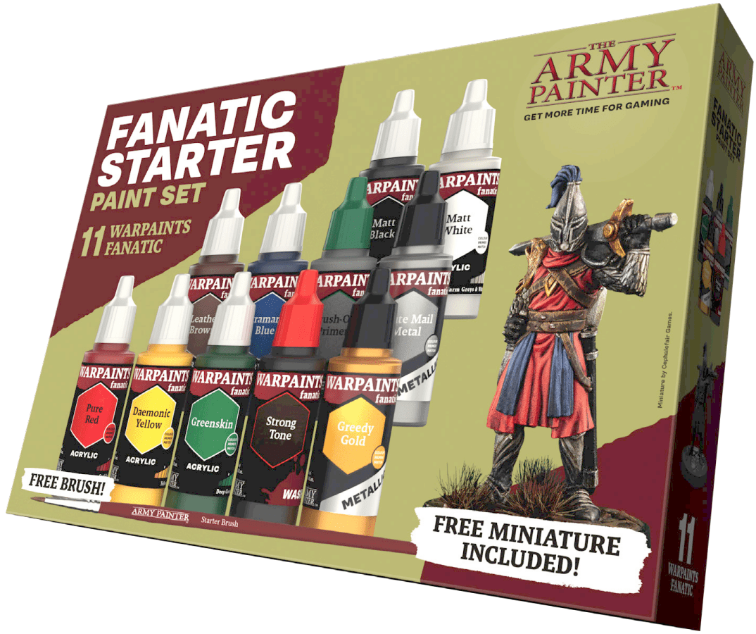 Warpaints: Fanatic Starter Set Hobby Paints and Sprays The Compleat Strategist