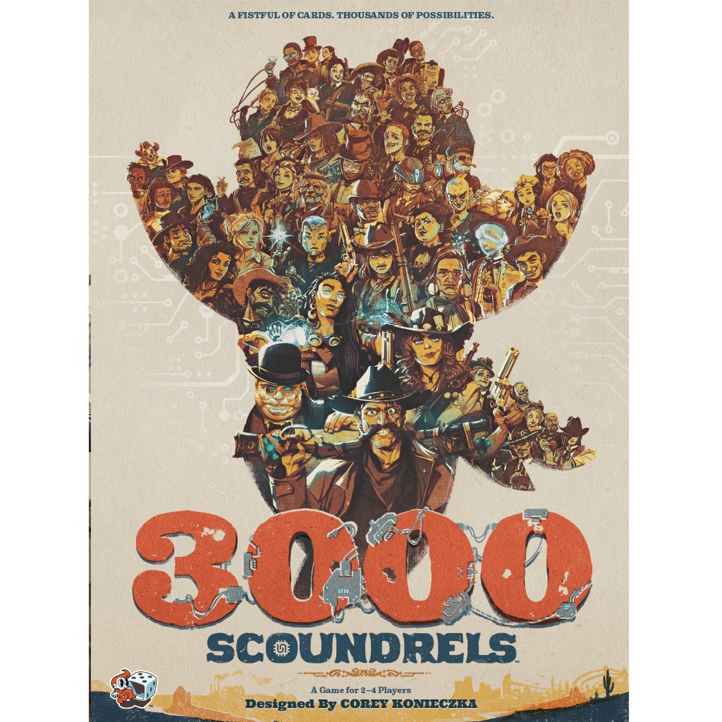 3,000 Scoundrels from Unexpected Games at The Compleat Strategist