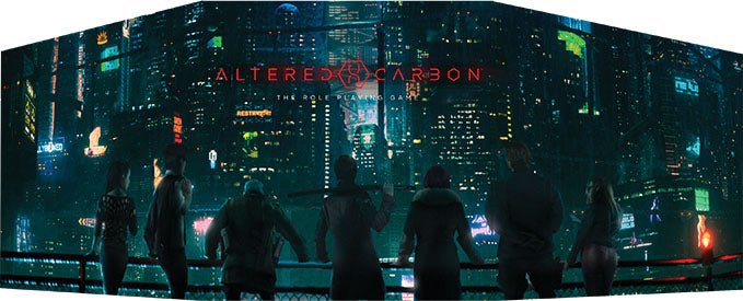 Altered Carbon RPG: GM Screen from RENEGADE GAME STUDIOS at The Compleat Strategist