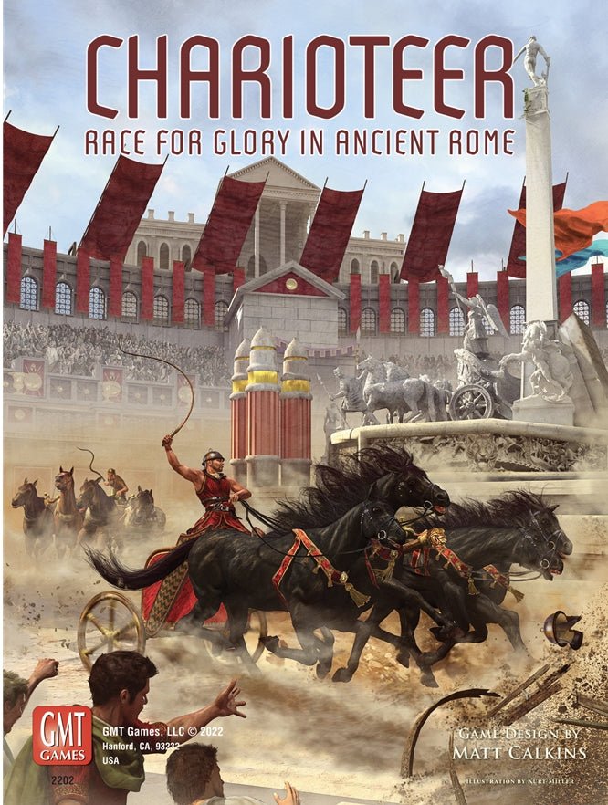 Charioteer: Race for Glory in Ancient Rome Board Games The Compleat Strategist