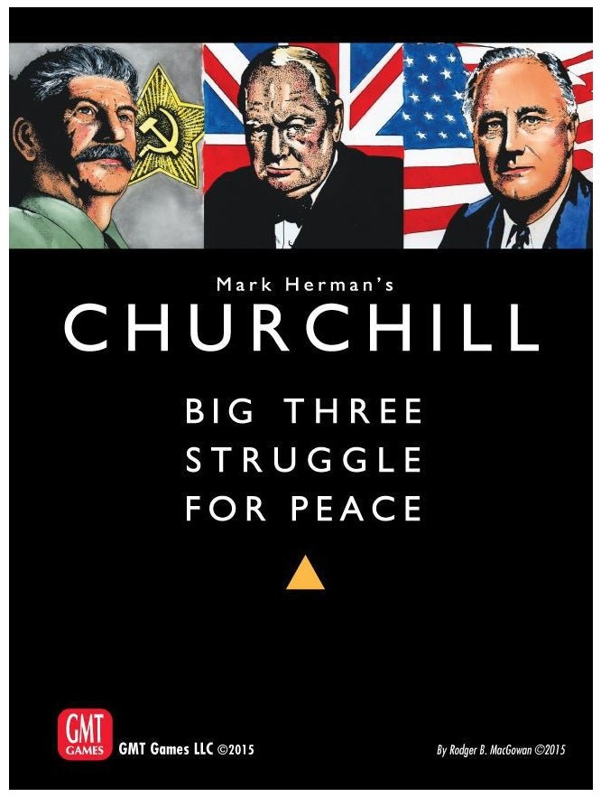 Churchill: Big Three Struggle for Peace Board Games The Compleat Strategist