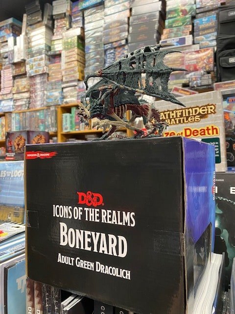 D&D Icons of the Realms Green Dracolich - The Compleat Strategist