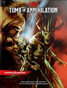 Dungeons & Dragons RPG: Tomb of Annihilation Hard Cover Tabletop Role Playing Games The Compleat Strategist