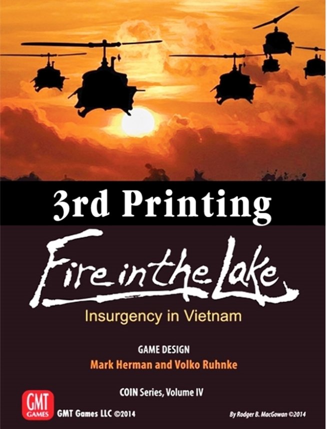 Fire in the Lake, 3rd Printing Board Games The Compleat Strategist