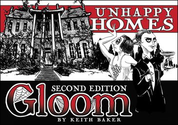 Gloom: Unhappy Homes Board Games The Compleat Strategist