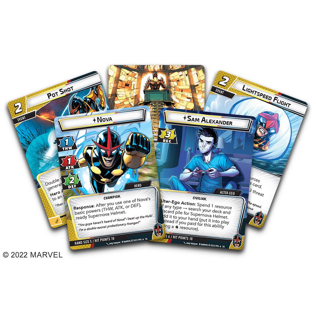 Marvel Champions: Nova Hero Pack - The Compleat Strategist