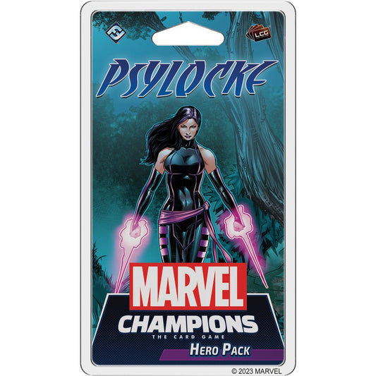 Marvel Champions: The Card Game - Psylocke Hero Pack from Fantasy Flight Games at The Compleat Strategist