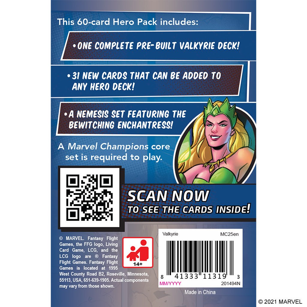 Marvel Champions: Valkyrie Hero Pack - The Compleat Strategist