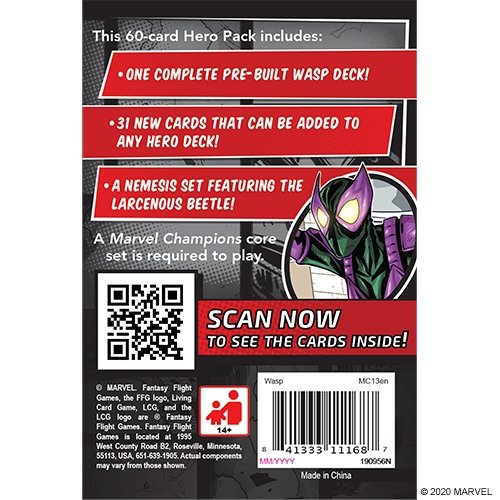 Marvel Champions: Wasp Hero Pack - The Compleat Strategist