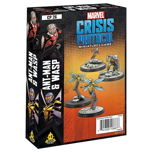 Marvel Crisis Protocol Ant - Man and Wasp Character Pack Collectible Miniatures Games The Compleat Strategist