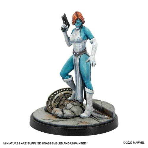 Marvel Crisis Protocol Beast & Mystique Character Pack Collectible Miniatures Games The Compleat Strategist