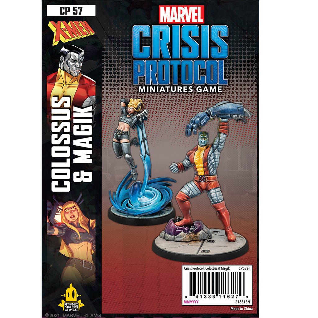 Marvel Crisis Protocol Colossus & Magik Character Pack - The Compleat Strategist