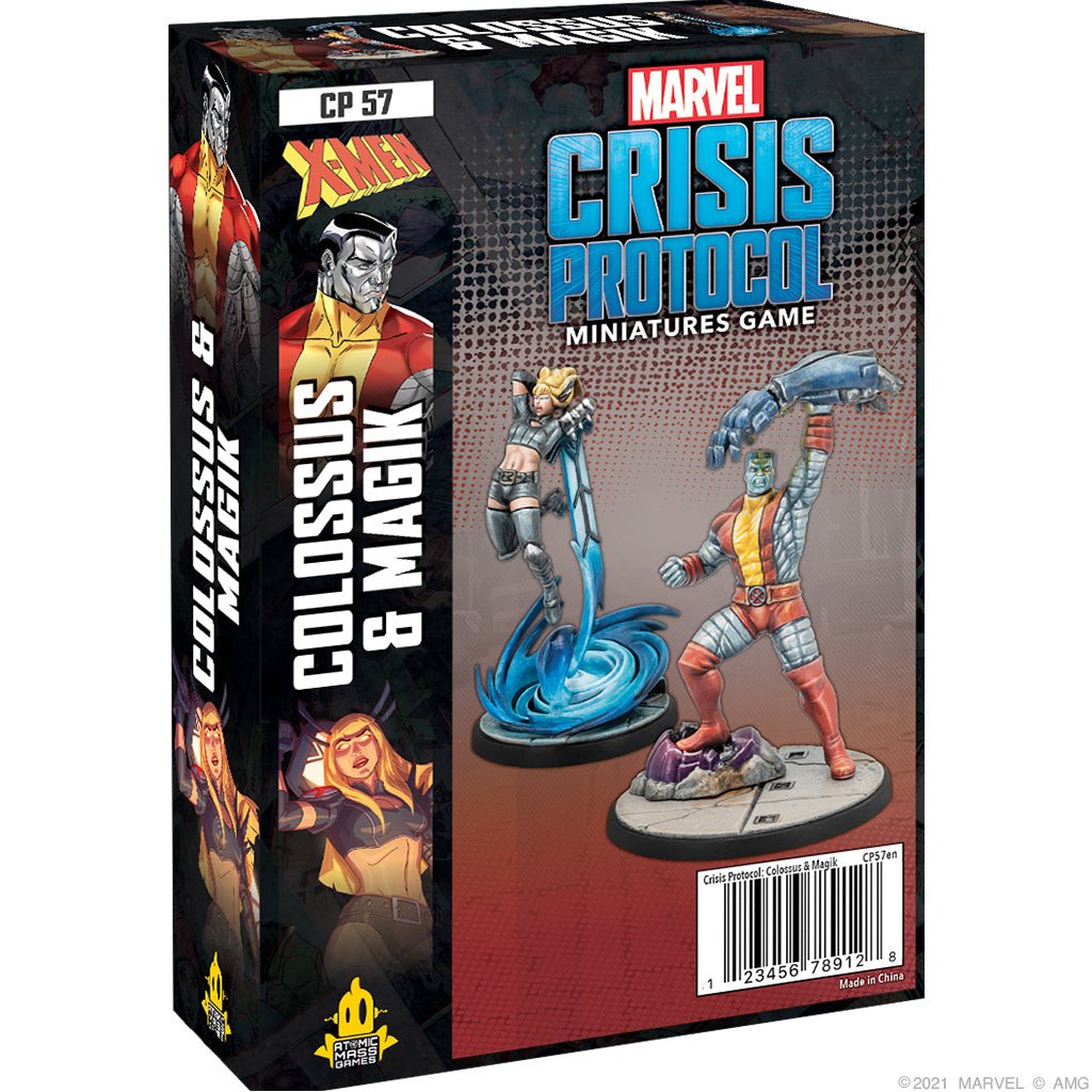 Marvel Crisis Protocol Colossus & Magik Character Pack - The Compleat Strategist