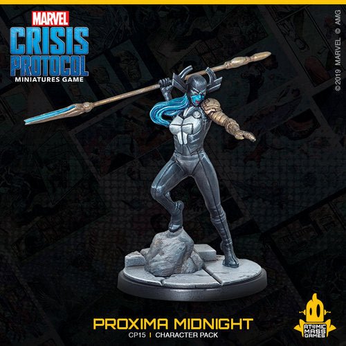 Marvel Crisis Protocol Corvus Glaive and Proxima Midnight Character Pack Collectible Miniatures Games The Compleat Strategist