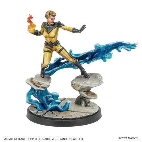Marvel Crisis Protocol Crystal and Lockjaw Character Pack - The Compleat Strategist