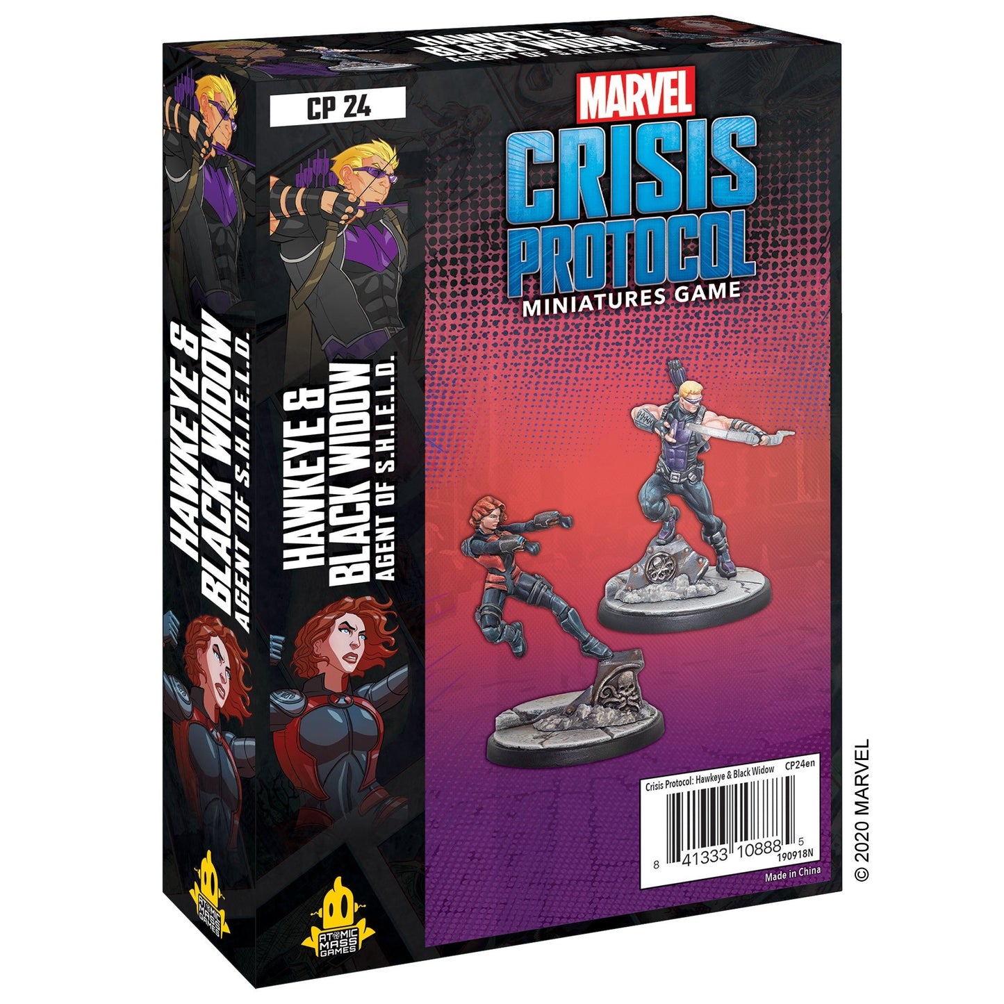Marvel Crisis Protocol Hawkeye & Black Widow - The Compleat Strategist