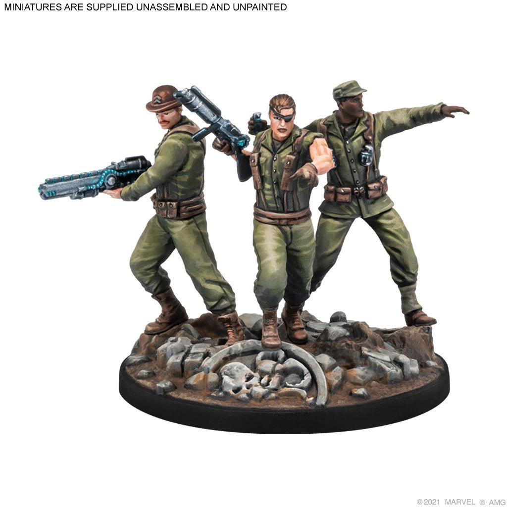 Marvel: Crisis Protocol - Nick Fury, Sr. & Howling Commandos - The Compleat Strategist