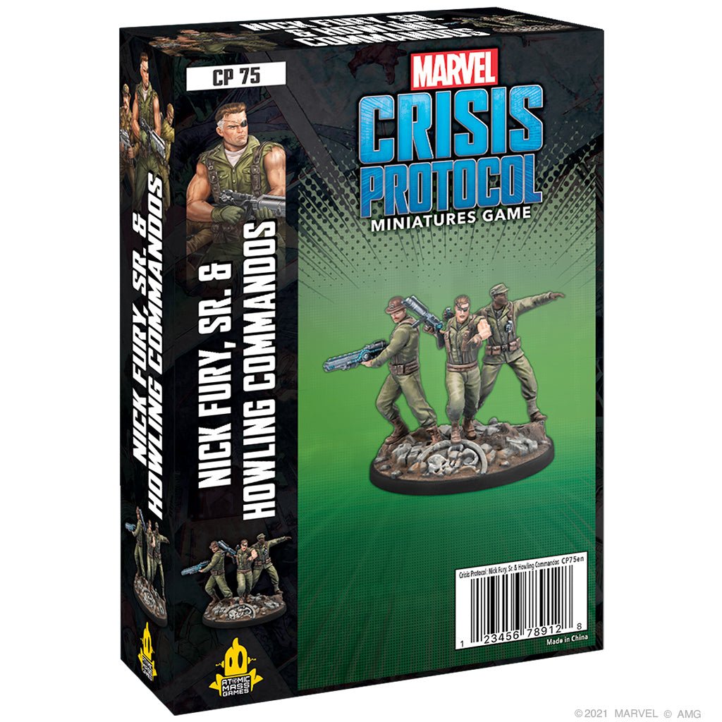 Marvel: Crisis Protocol - Nick Fury, Sr. & Howling Commandos - The Compleat Strategist