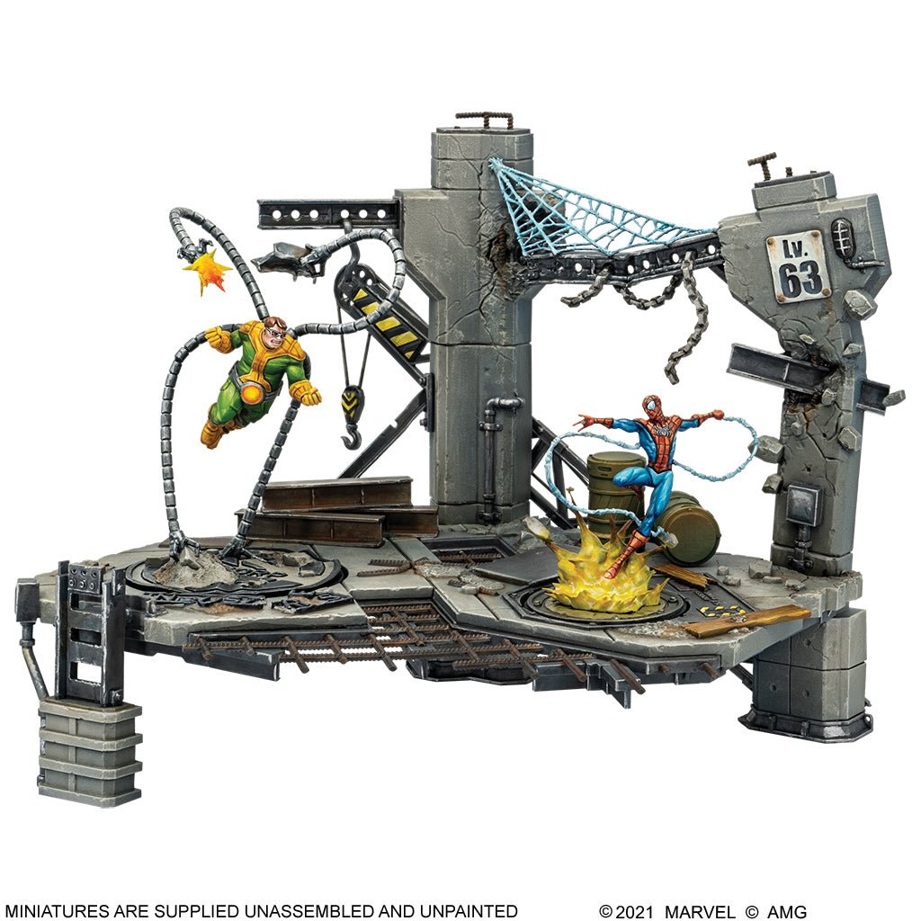 Marvel Crisis Protocol Rival Panels: Spider - Man vs Doctor Octopus Collectible Miniatures Games The Compleat Strategist