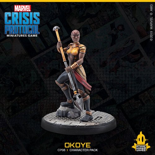 Marvel Crisis Protocol Shuri and Okoye Character Pack Collectible Miniatures Games The Compleat Strategist