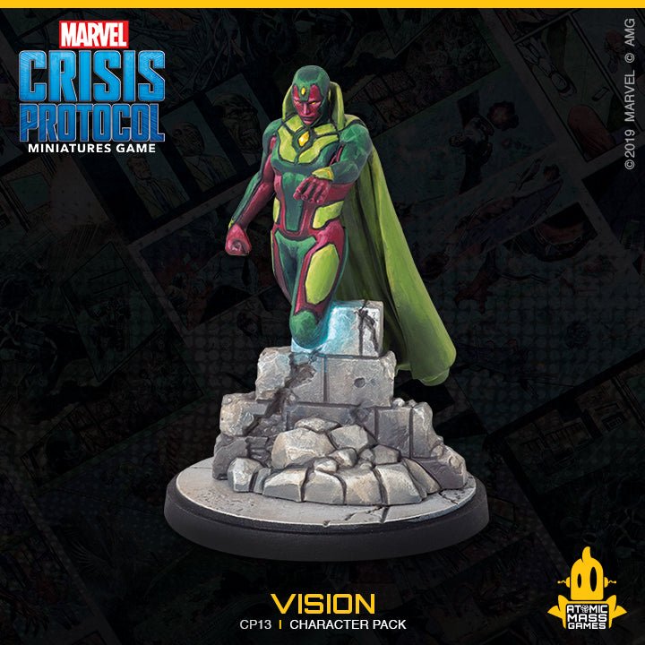 Marvel Crisis Protocol Vision and Winter Soldier Character Pack - The Compleat Strategist