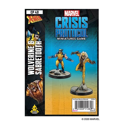 Marvel Crisis Protocol Wolverine & Sabertooth Character Pack - The Compleat Strategist