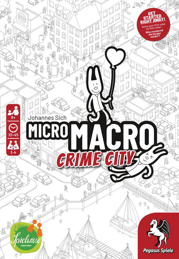 MicroMacro: Crime City from PEGASUS SPIELE GmbH at The Compleat Strategist