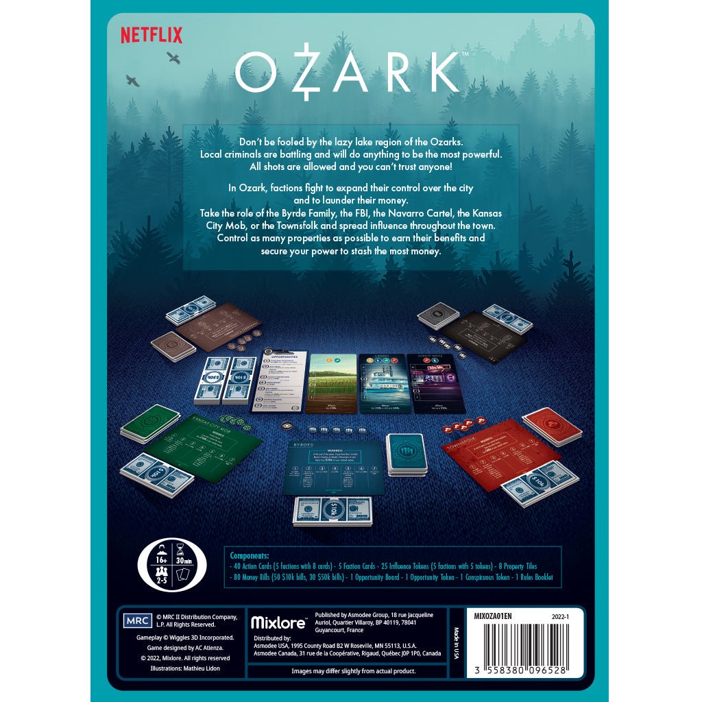 Ozark: Money Influence and Control from The Compleat Strategist at The Compleat Strategist