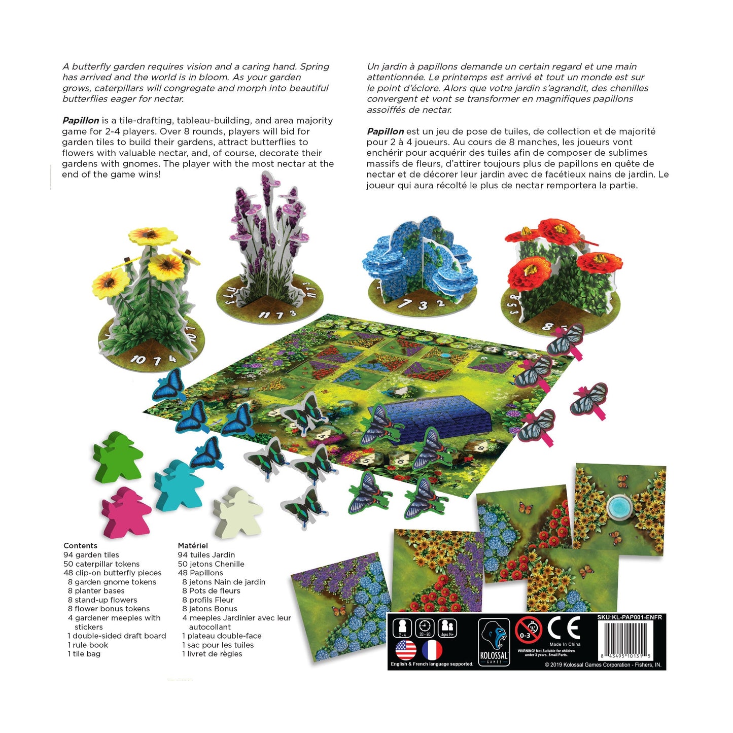 Papillon Board Games The Compleat Strategist