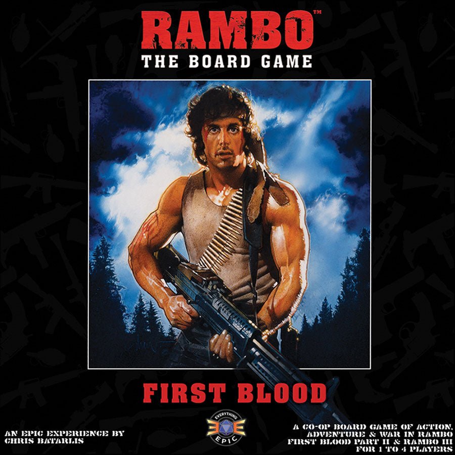 Rambo - The Board Game: First Blood Board Games The Compleat Strategist