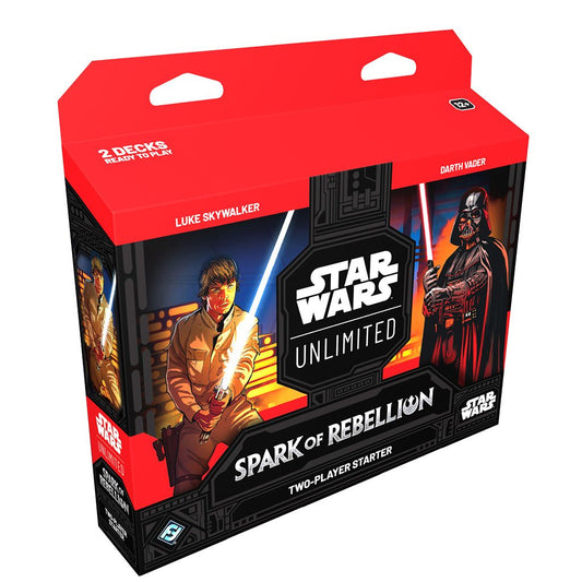 Star Wars: Unlimited - Spark of Rebellion Two-Player Starter (Preorder) from Fantasy Flight Games at The Compleat Strategist