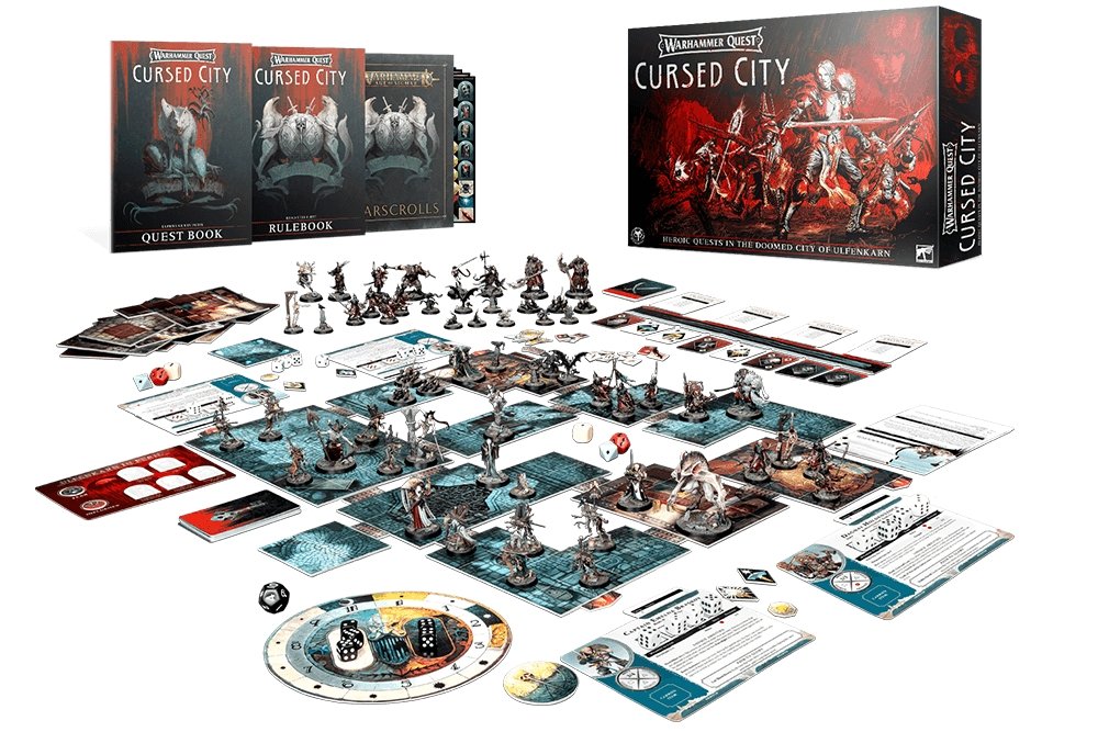 Warhammer Quest: Cursed City Miniatures Games The Compleat Strategist