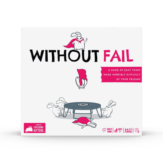 Without Fail from EXPLODING KITTENS, INC. at The Compleat Strategist