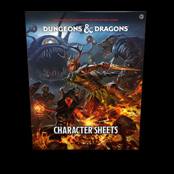 2024 Dungeons & Dragons Character Sheets Tabletop Role Playing Games The Compleat Strategist