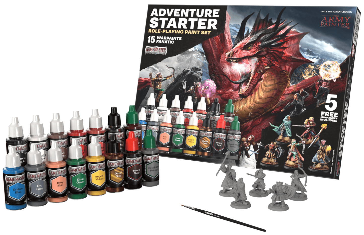 Adventure Starter Role - Playing Paint Set Hobby Paints and Sprays The Compleat Strategist