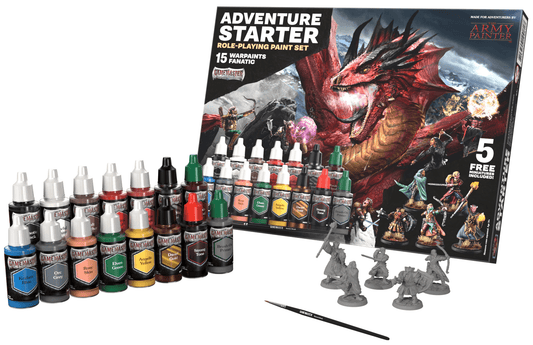 Adventure Starter Role - Playing Paint Set Hobby Paints and Sprays The Compleat Strategist